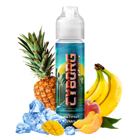 E liquide CYBER STEAM Cyborg 50ml The Fuu