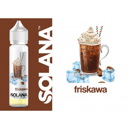 E liquide SOLANA Friskawa Café Glacé à l'Italienne 50ml Solana