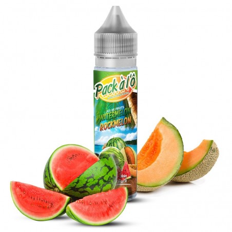 E liquide PACK A L'Ô Watermelon Rockmelon 50ml Pack à l'ô