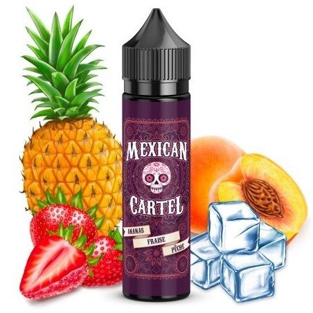 E liquide MEXICAN CARTEL Ananas Fraise Pêche 50ml Mexican Cartel