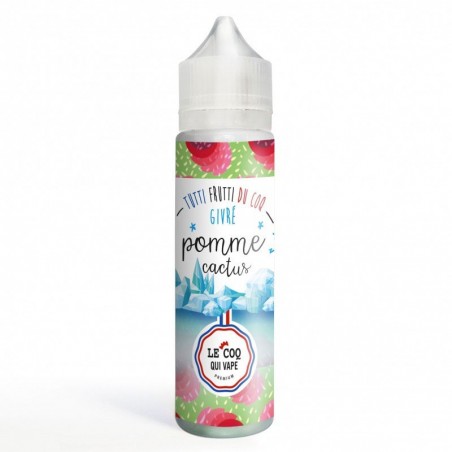 E Liquide TUTTI FRUTTI DU COQ GIVRE Pomme Cactus 50ml Le Coq qui Vape