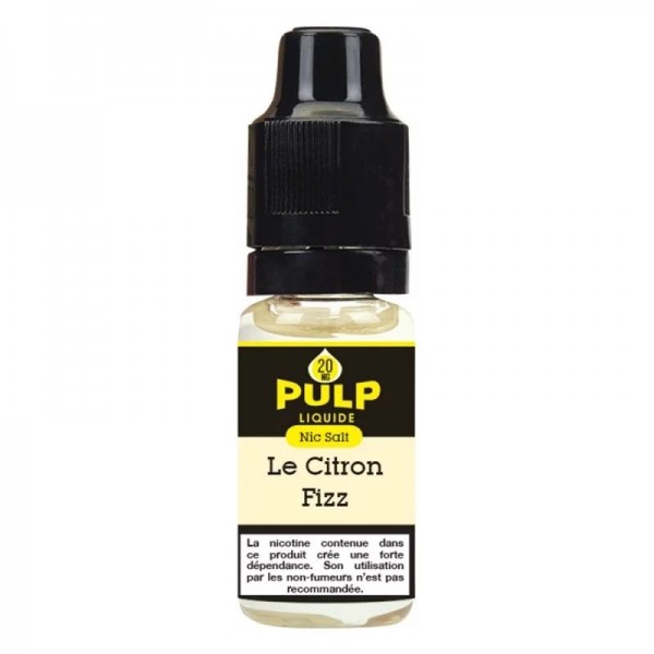 E liquide PULP Citron Fizz 10ml aux sels de nicotine Pulp