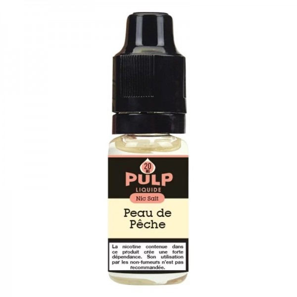 E liquide PULP Peau de Pêche 10ml aux sels de nicotine Pulp