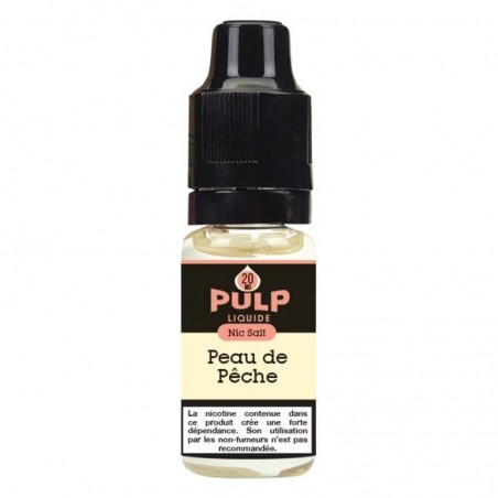 E liquide PULP Peau de Pêche 10ml aux sels de nicotine Pulp