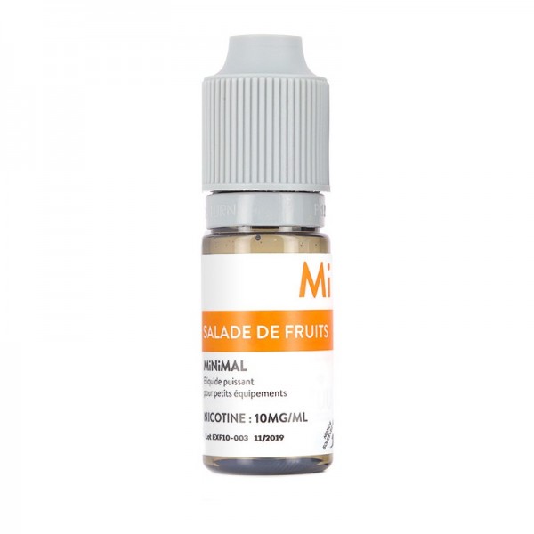 E Liquide MINIMAL Salade de Fruits 10ml aux Sels de Nicotine Minimal