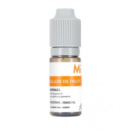 E Liquide MINIMAL Salade de Fruits 10ml aux Sels de Nicotine Minimal