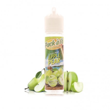 E liquide PACK A L'Ô Apple Pear 50ml Pack à l'ô