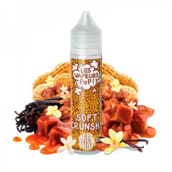 E Liquide LES VAPEURS POP Soft Crunsh ! 50ml Les Vapeurs Pop