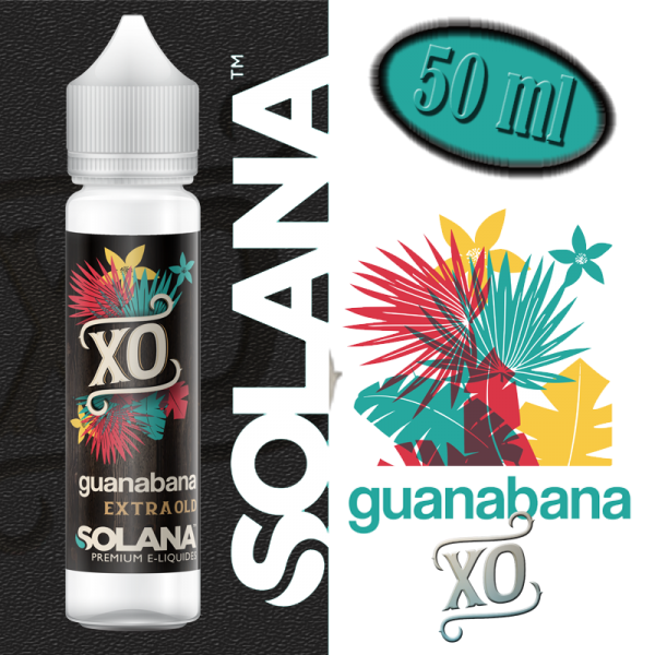 E liquide SOLANA Guanabana XO Extra Old 50ml Solana