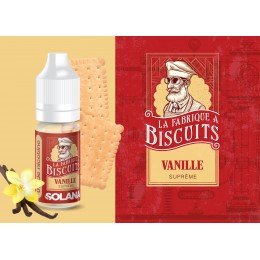 Concentré SOLANA Fabrique à Biscuit Vanille 10ml Solana - La Fabrique à Biscuits