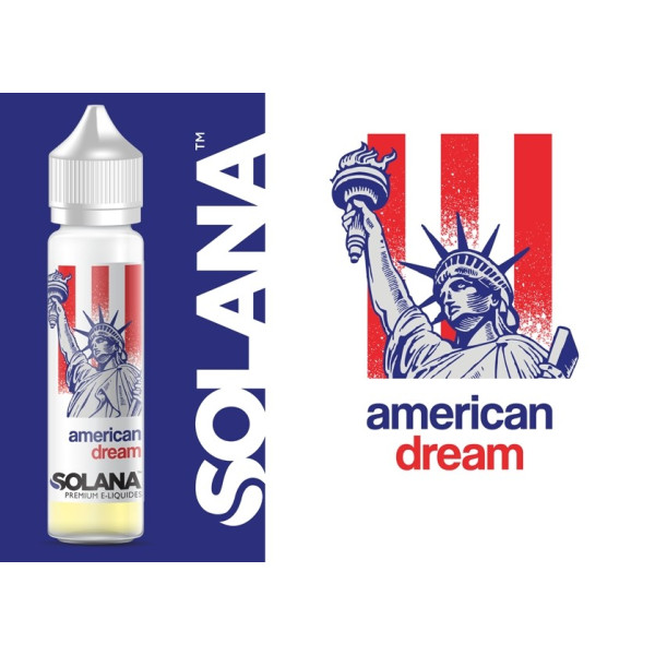 E liquide SOLANA American Dream 50ml Solana