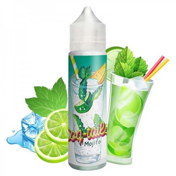 E liquide COQ-TAILS Mojito 50ml - LE COQ QUI VAPE Le Coq qui Vape