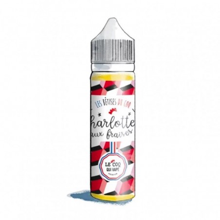 E liquide LE COQ QUI VAPE Charlotte Aux Fraises 50ml Le Coq qui Vape