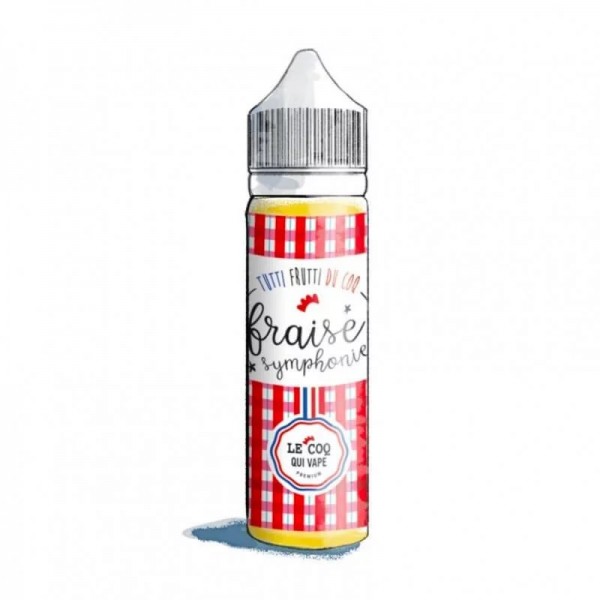 E Liquide TUTTI FRUTTI DU COQ Fraise Symphonie 50ml Le Coq qui Vape