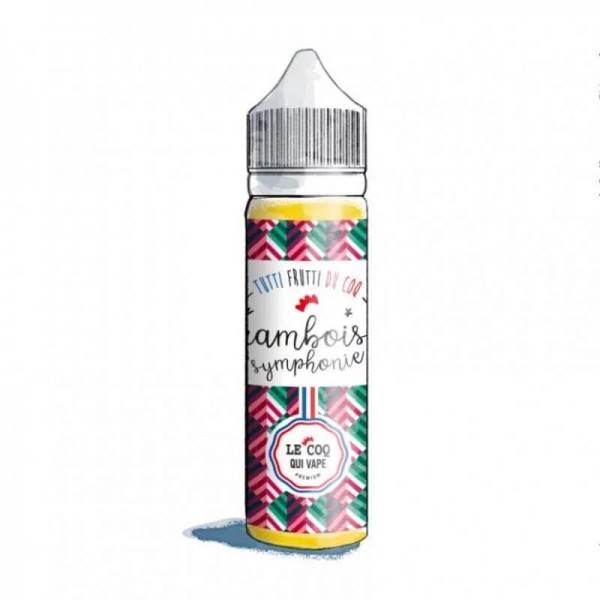 E Liquide TUTTI FRUTTI DU COQ Framboise Symphonie 50ml Le Coq qui Vape