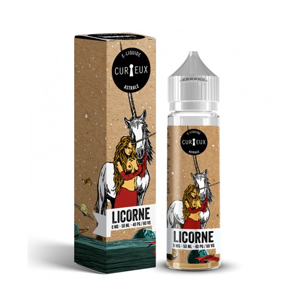 E Liquide Edition Astrale Licorne 50ml - Curieux Curieux