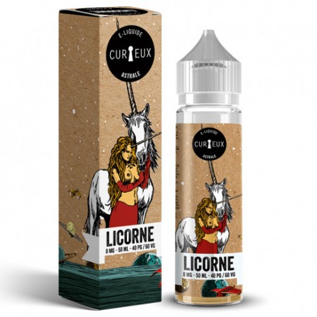 E Liquide Edition Astrale Licorne 50ml - Curieux Curieux