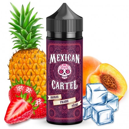 E liquide MEXICAN CARTEL Ananas Fraise Pêche 100ml Mexican Cartel