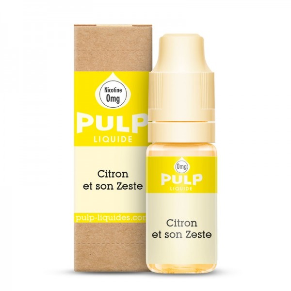 E liquide PULP Citron et son Zeste 10ml Pulp