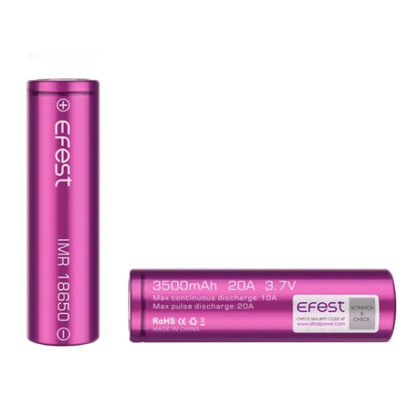 Accu EFEST IMR 18650 - 3500 mAh