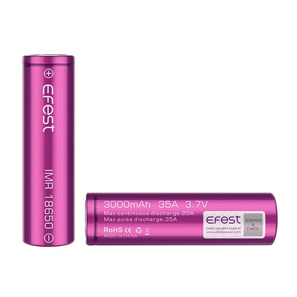 Accu EFEST IMR 18650 - 3000 mAh
