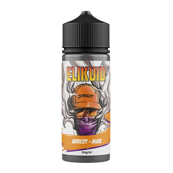 E Liquide ELIKUID STREET Abricot Mûre 100ml - O'JLAB O'Jlab