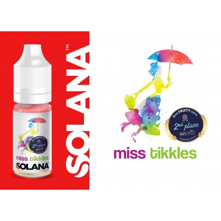 E liquide SOLANA Miss Tikkles 10ml Solana