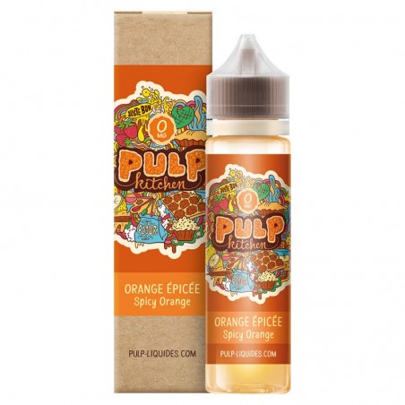 E liquide PULP KITCHEN Orange Épicée 50ml Pulp