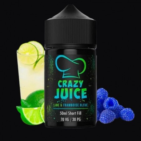 E liquide MUKK MUKK Lime & Framboise Bleue 50ml - CRAZY JUICE MUKK MUKK