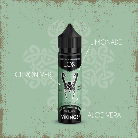E Liquide VIKINGS Loki 50ml Flandres Juice Maker
