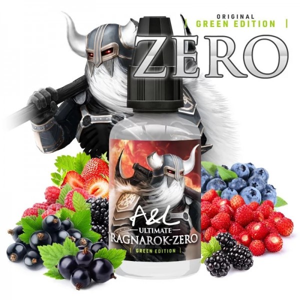 Concentré A&L Ragnarok Zero 30ml - Green Edition A&L