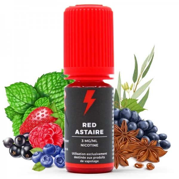 E liquide T-JUICE Red Astaire 10ml T-Juice