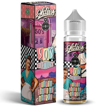 E Liquide Fifties 50ml - Edition Oldies by CURIEUX Curieux