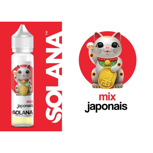 E liquide SOLANA Mix Japonais 50ml Solana