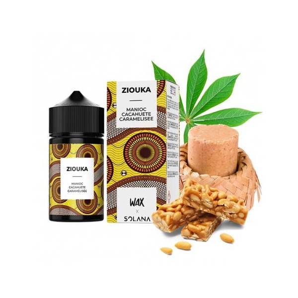 E Liquide SOLANA Ziouka 50ml - WAX Solana