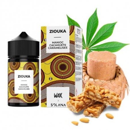 E Liquide SOLANA Ziouka 50ml - WAX Solana