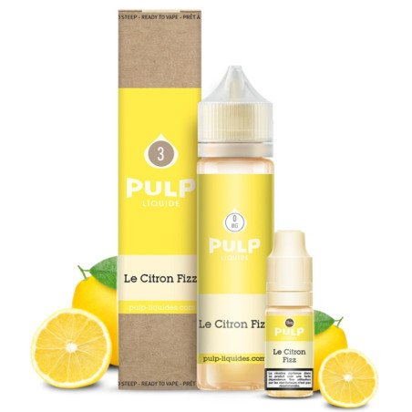 E Liquide PULP LE Citron Fizz 60ml Pulp