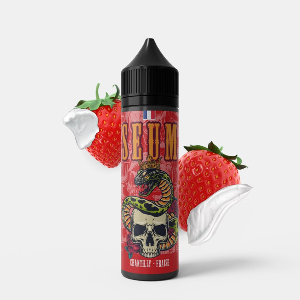 E Liquide SEUM Chantilly Fraise By Bobble Bobble E Liquide SEUM Chantilly Fraise By Bobble Bobble