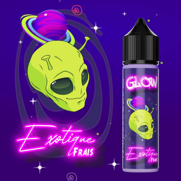 E liquide Glow Exotique Frais 50ml - SOLANA Solana