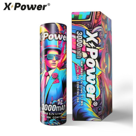 Accu X-Power 18650 30A - 3000mAh