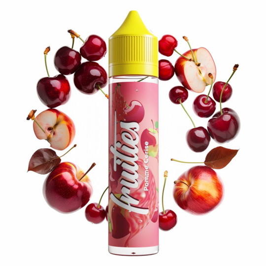 E Liquide FRUITIES Pomme Cerise 50ml - By BOBBLE Bobble