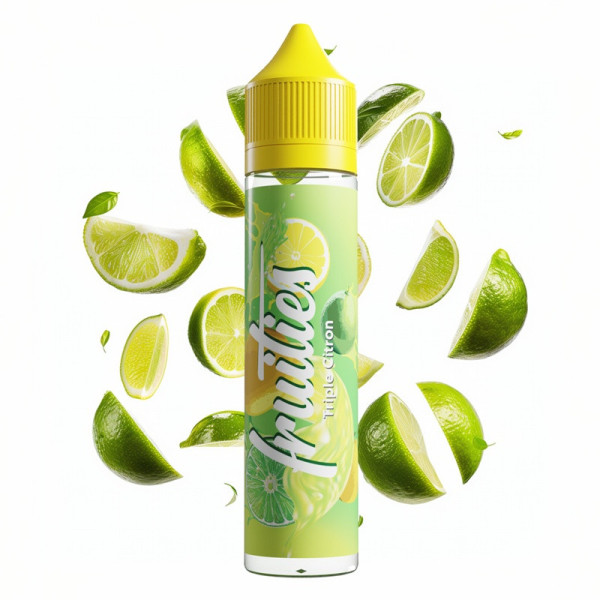 E Liquide FRUITIES Triple Citron 50ml - By BOBBLE Bobble