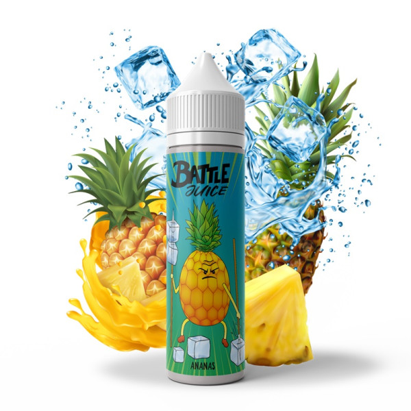 E Liquide BATTLE JUICE Ananas 50ml Bobble