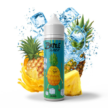 E Liquide BATTLE JUICE Ananas 50ml Bobble