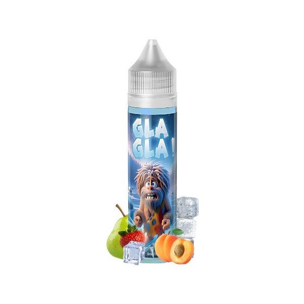 E Liquide GLAGLA! Poire Abricot Fraise 50ml -  O'JLAB