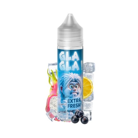 E Liquide GLAGLA EXTRA FRESH Dragon Cassis Citron 50ml - O'JLAB
