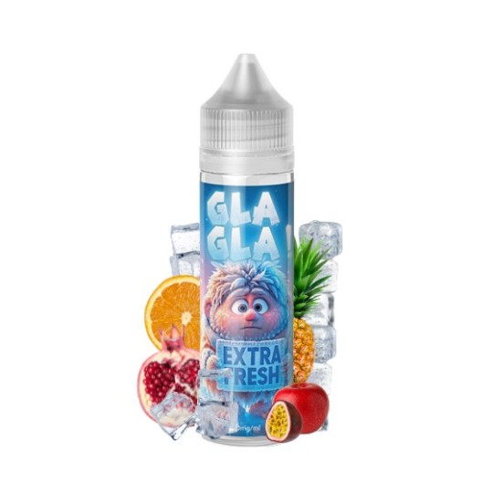 E Liquide GLAGLA! EXTRA FRESH Tutti Frutti Grenadine 50ml - O'JLAB