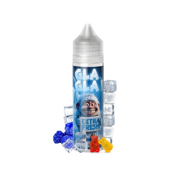 E Liquide GLAGLA! EXTRA FRESH Goomy Framboise Bleue 50ml - O'JLAB