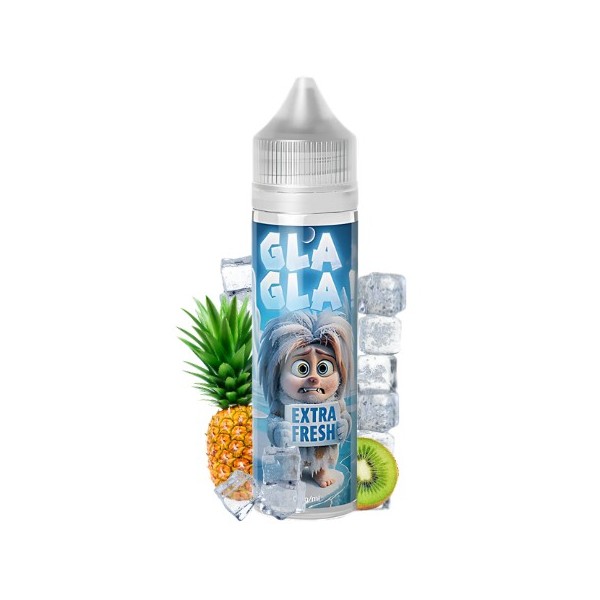 E Liquide GLAGLA! EXTRA FRESH Ananas Kiwi Jaune 50ml - O'JLAB