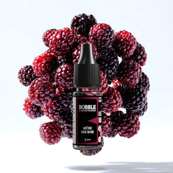 E Liquide Mûre Des Bois 10ml - By BOBBLE